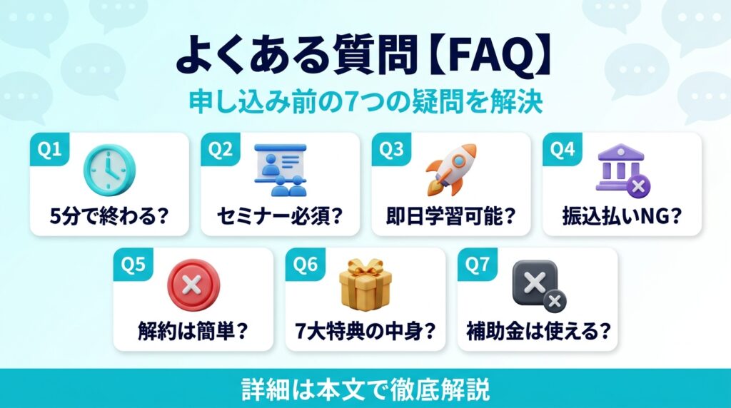 DMM 生成AI CAMP 学び放題の申し込みに関するよくある質問【FAQ】