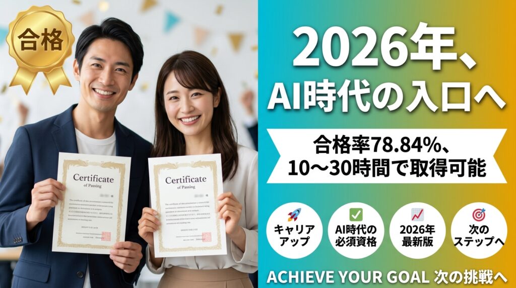 まとめ|生成AIパスポートは独学の勉強法で十分突破できる