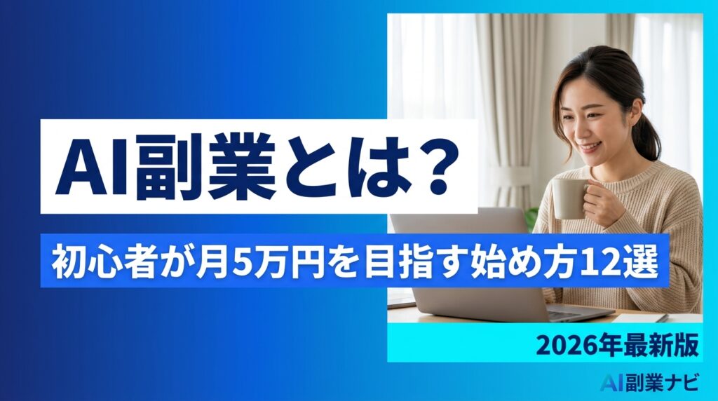 AI副業とは？