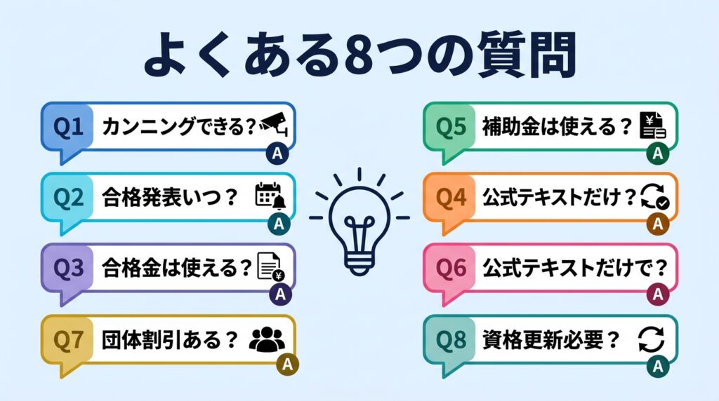 生成AIパスポートのよくある質問(FAQ)