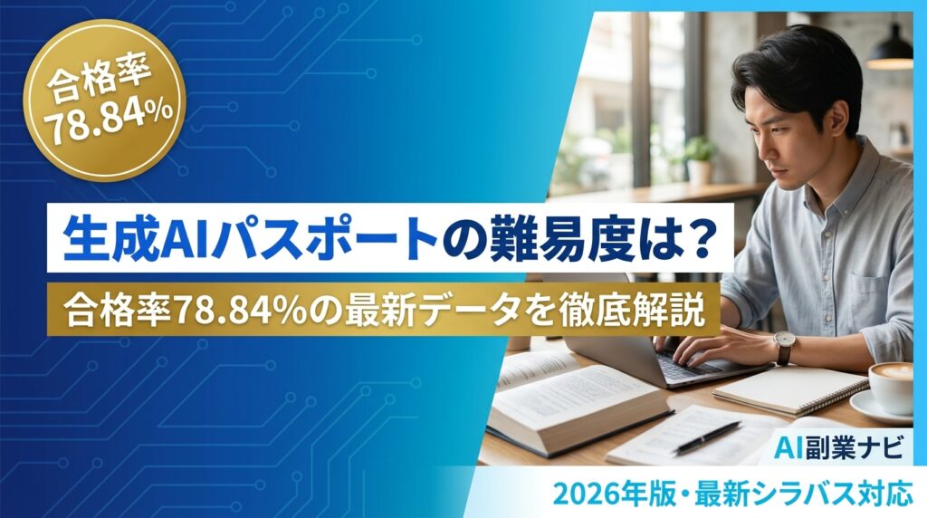 生成AIパスポートの難易度