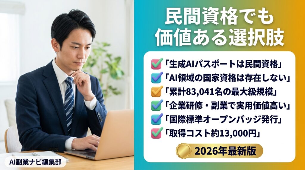 生成AIパスポートと国家資格に関するよくある質問・まとめ