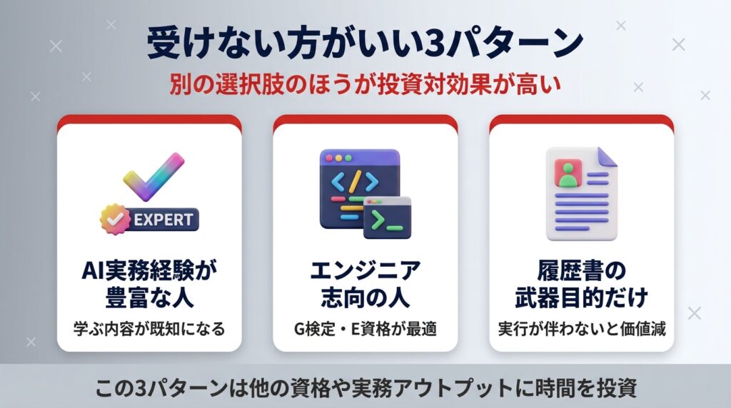 生成AIパスポートが「意味ない人」3パターン