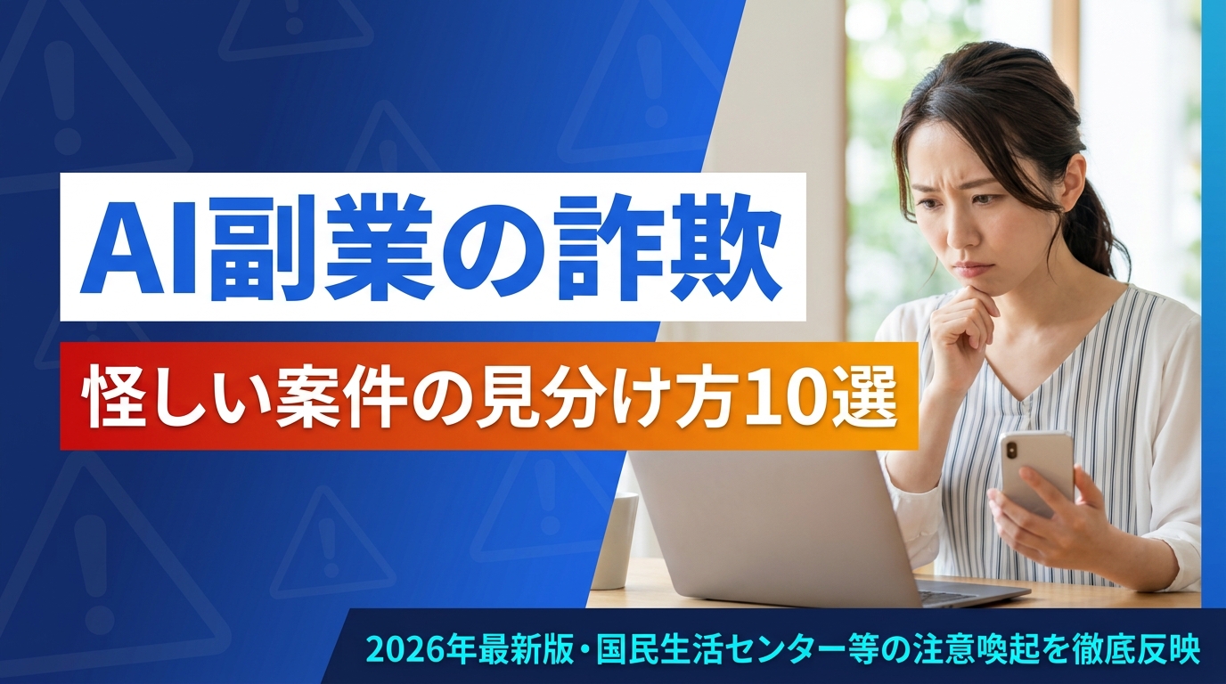 AI副業 詐欺