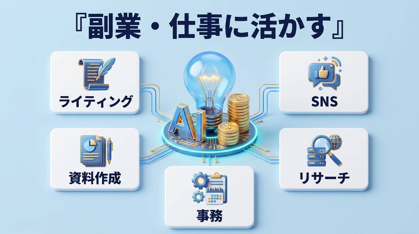 Geminiの使い方のまとめの図
