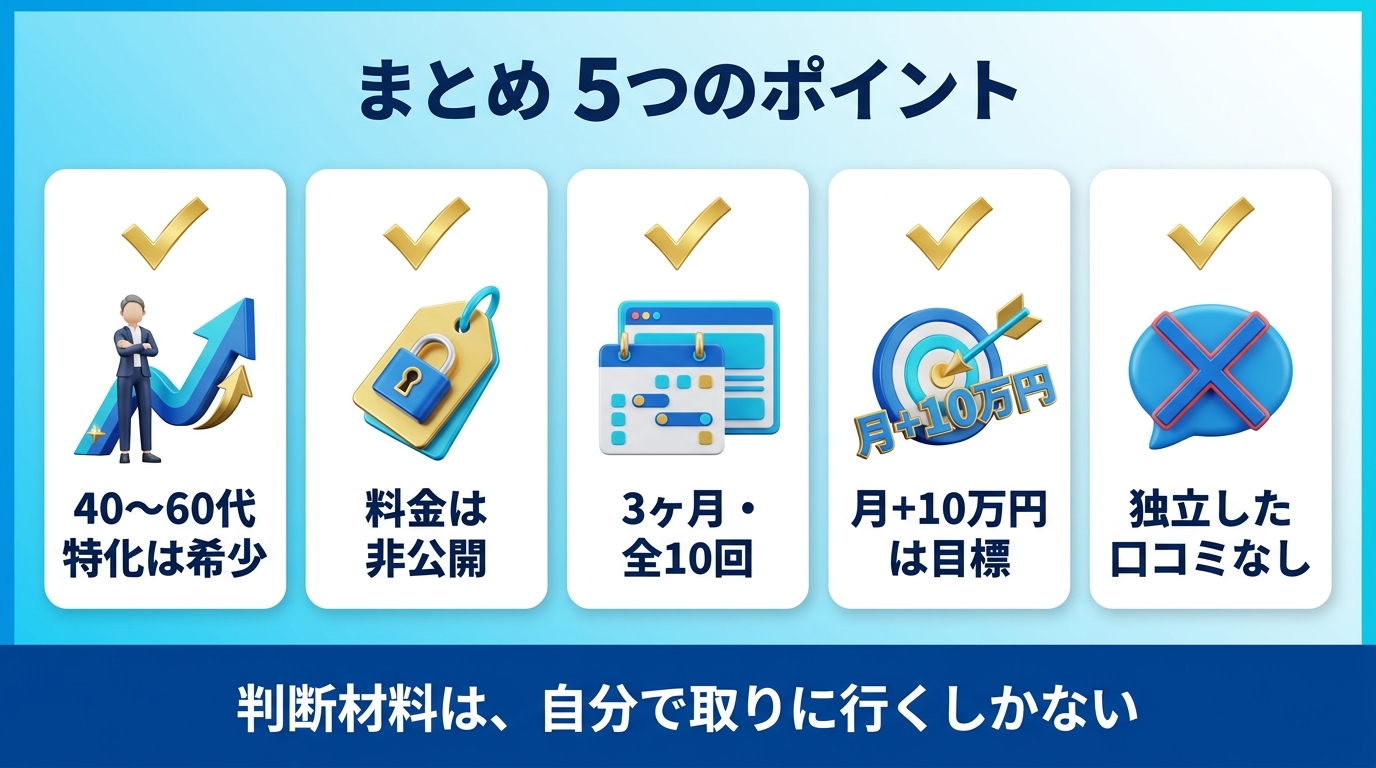 ライフシフトラボAIコースのまとめの図