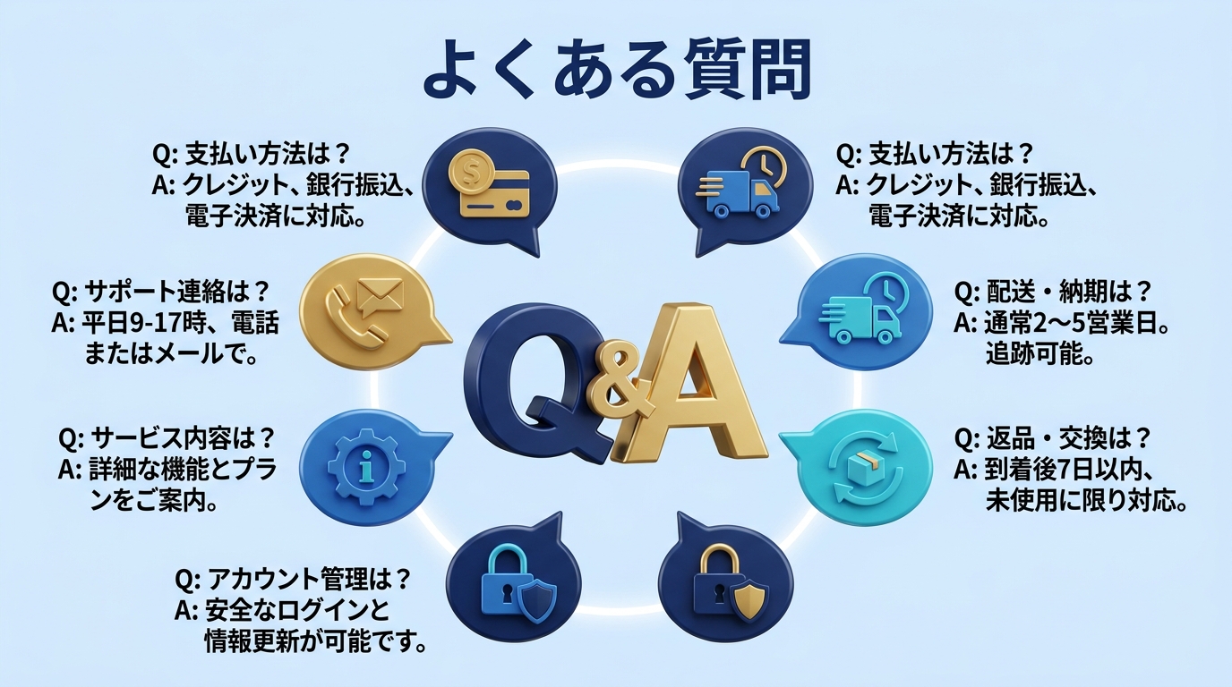 Midjourneyに関するよくある質問のイメージ